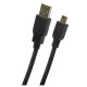 Extradigital кабель USB 2.0 AM – Mini USB Тип B 1,5м